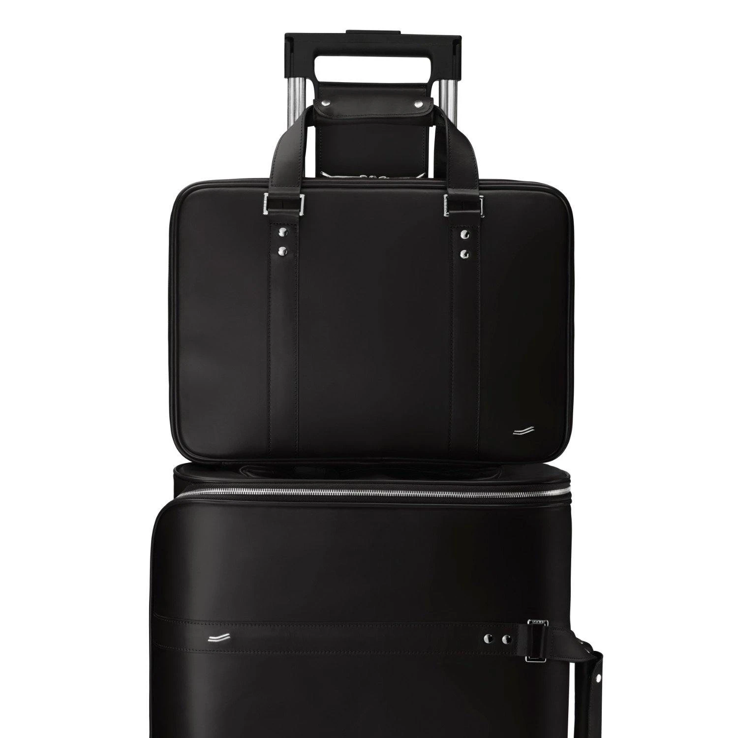 Vocier 2-Piece Travel Set Leather Travel Bag & Leather Briefcase 9 Vocier 2-Piece Travel Set Leather Travel Bag & Leather Briefcase - Image 7