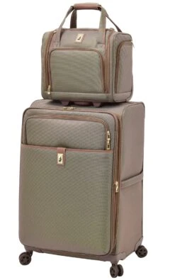 London Fog Kensington II 15" Under Seat Bag -Best Luggage Store d8ca9972c51c40a4456eb927af204154fb628dba7f4eeb449b6f3d7cefab8c44