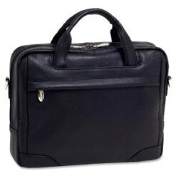 McKlein USA Bronzeville 15.4" Leather Medium Laptop Briefcase