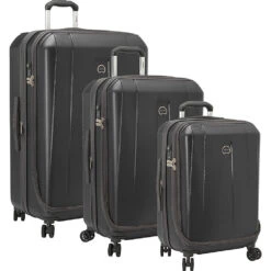 DELSEY Paris Helium Shadow 3.0 3 Piece Set (21"/25"/29") 4-Wheel Luggage Sets