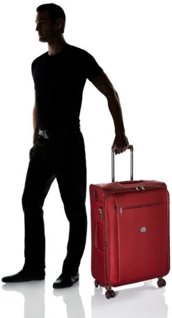 DELSEY Paris Montmartre+ 25" 4-Wheel Medium Luggage -Best Luggage Store de571acf46d1bbd96769b2e6004a620712f11fa8658dddea6da84e815e193093