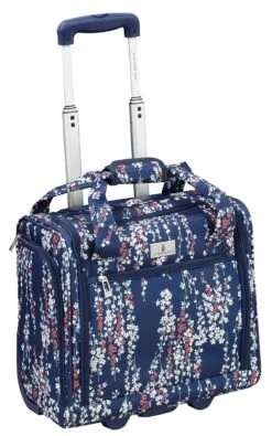 London Fog Cranford Collection 15" 2-Wheel Wheeled Boarding Bag -Best Luggage Store dfe92df01962275ca436640cd42ec2b3efc9574d2695dcd6326f043d83927514