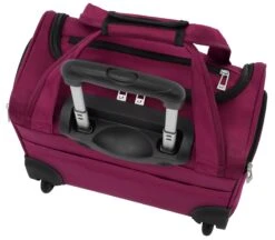 London Fog Cranford Collection 15" 2-Wheel Wheeled Boarding Bag -Best Luggage Store e0d61a57c7ef2278a80f918b4ac458ec303ef101a429eda80e0a83ccf6350ae3