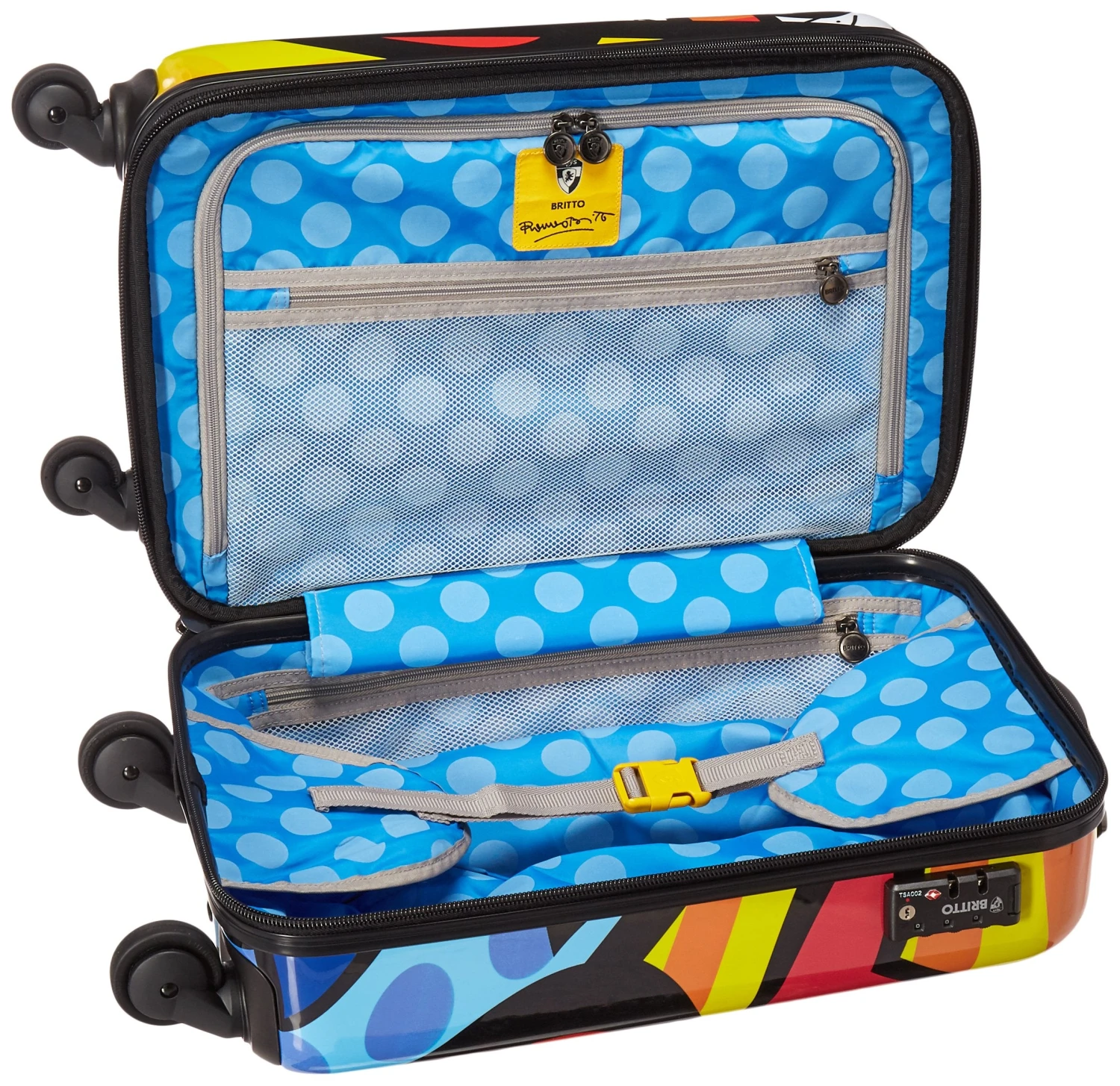Heys America Britto 21" 4-Wheel Carry-On Luggage 14 Heys America Britto 21" 4-Wheel Carry-On Luggage - Image 12