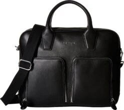 Ted Baker Men's Zipero Black Briefcase
