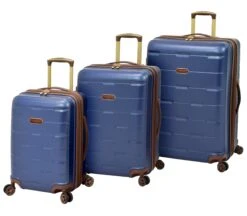London Fog Brentwood 3 Piece Set (20"/24"/28") 4-Wheel Luggage Sets
