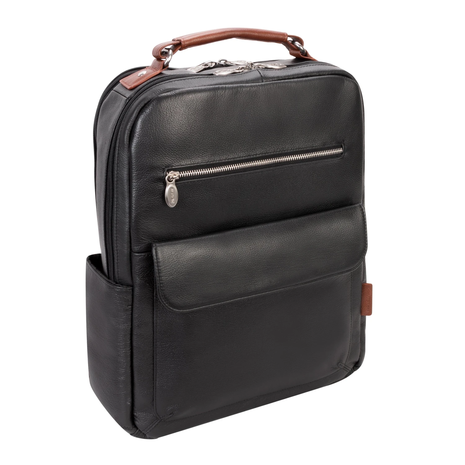 McKlein USA Logan 17" Leather Two-Tone Dual-Compartment Laptop & Tablet Backpack 18 McKlein USA Logan 17" Leather Two-Tone Dual-Compartment Laptop & Tablet Backpack - Image 16