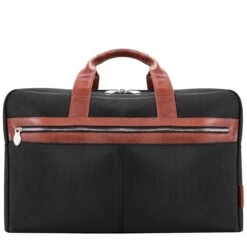 McKlein USA Wellington 21" Nylon Two-Tone Dual-Compartment Laptop & Tablet Carry-All Duffel