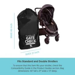 J.L Childress Gate Check Bag For Standard & Double Strollers -Best Luggage Store e92b1c19036d4ed1c622fd467501cf0e4013e72126954fd1351ad4dddcfe4bf8