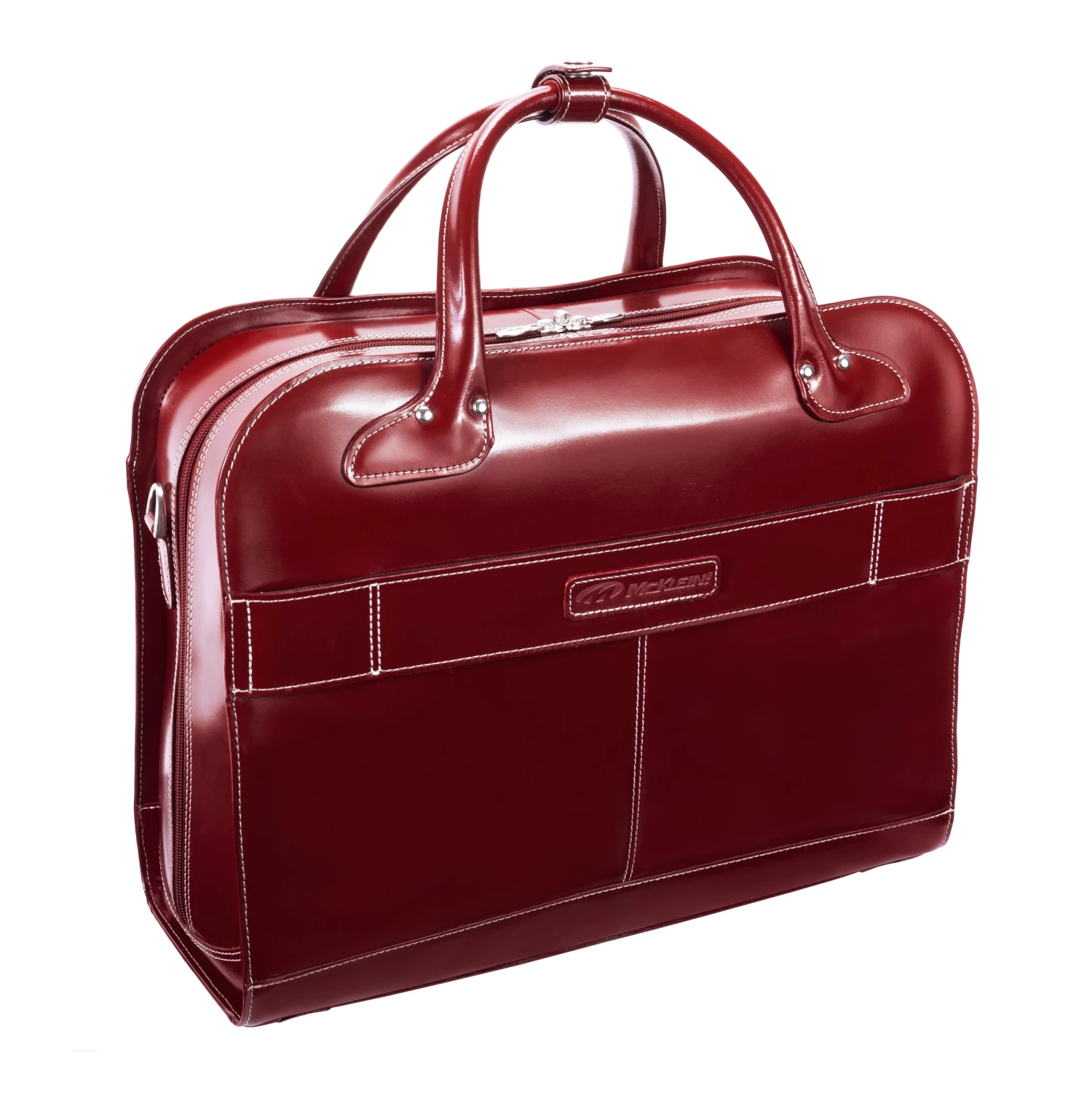 McKlein USA Lakewood Ladies' Leather Fly-Through Checkpoint-Friendly Detachable Wheeled Briefcase 22 McKlein USA Lakewood Ladies' Leather Fly-Through Checkpoint-Friendly Detachable Wheeled Briefcase - Image 20