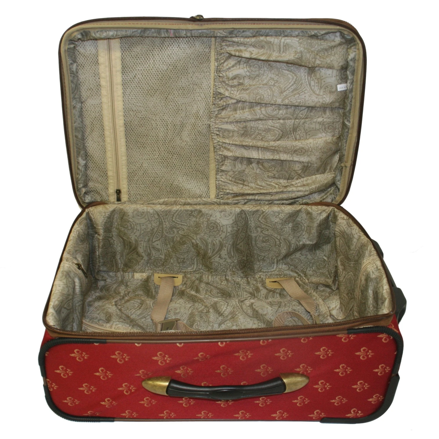 American Flyer Fleur De Lis 4 Piece Set 4-Wheel Luggage Sets 14 American Flyer Fleur De Lis 4 Piece Set 4-Wheel Luggage Sets - Image 12