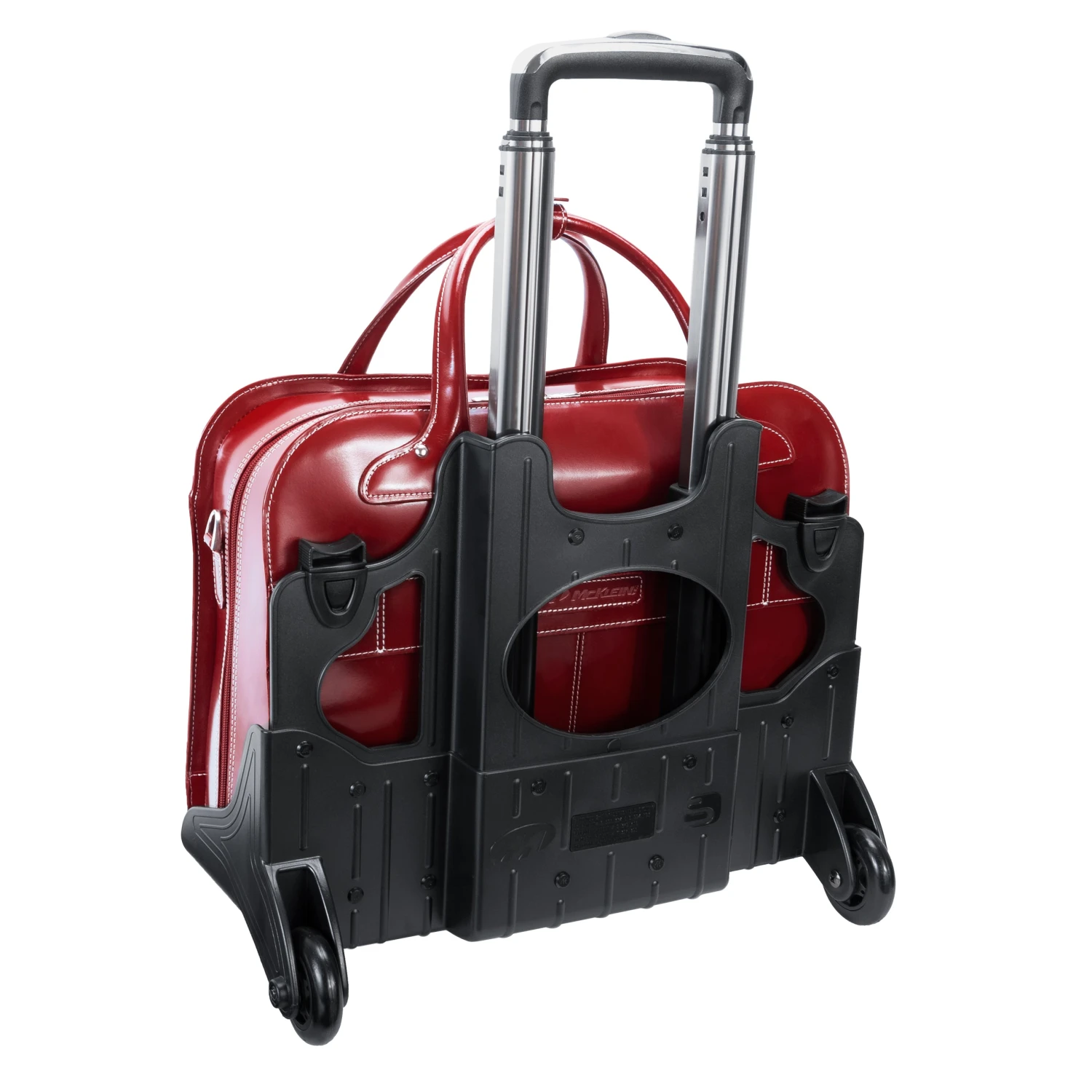 McKlein USA Lakewood Ladies' Leather Fly-Through Checkpoint-Friendly Detachable Wheeled Briefcase 21 McKlein USA Lakewood Ladies' Leather Fly-Through Checkpoint-Friendly Detachable Wheeled Briefcase - Image 19