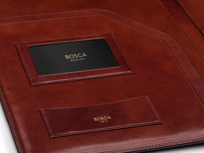 Bosca Old Leather Classic All Leather Pad Cover 8.5 X 11 10 Bosca Old Leather Classic All Leather Pad Cover 8.5 X 11 - Image 8