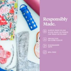 Lifefactory 22 Ounce Glass Bottle With Flip Cap And Silicone Sleeve 13 Lifefactory 22 Ounce Glass Bottle With Flip Cap And Silicone Sleeve -Best Luggage Store f43875175df7a247c879eac6f6a7d5fa721cb7bd07fd5ba4ff04a19c1aa54c10