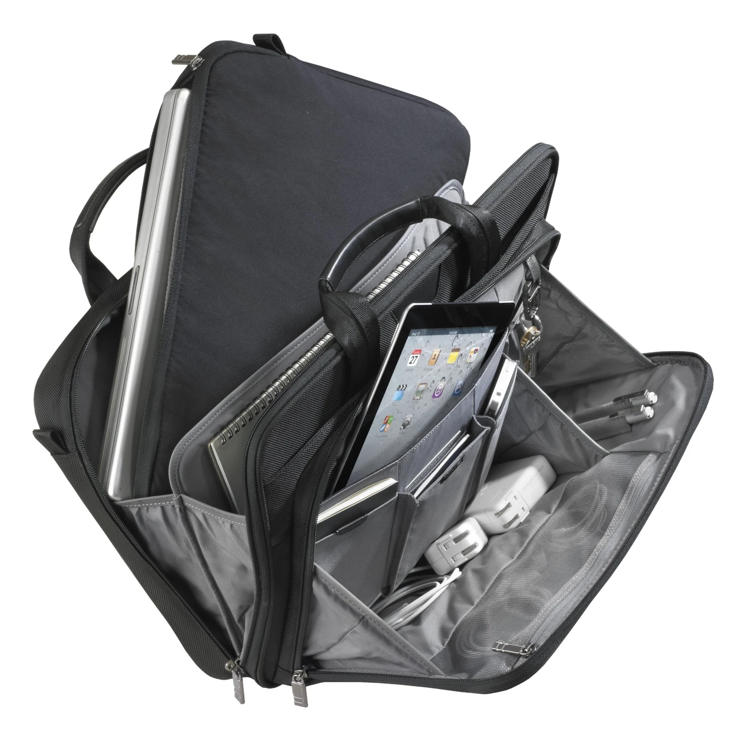 Briggs & Riley @work Single Gusset Slim Business Briefcase 4 Briggs & Riley @work Single Gusset Slim Business Briefcase - Image 2