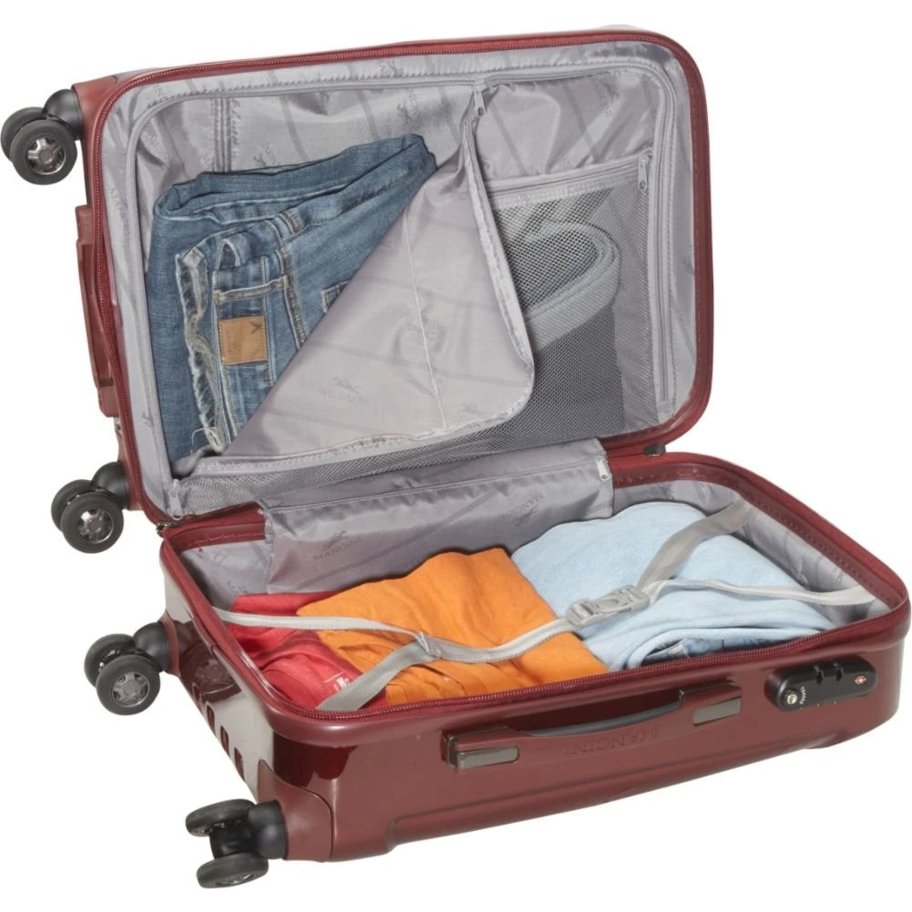 Mancini M Tech 4 20" 4-Wheel Carry-On Luggage 8 Mancini M Tech 4 20" 4-Wheel Carry-On Luggage - Image 6