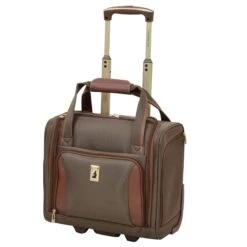 London Fog Kensington 15" Under Seat Bag -Best Luggage Store fd268d18809a459e079117680d9e955b8e73d5293376638315d05dee0d810afb