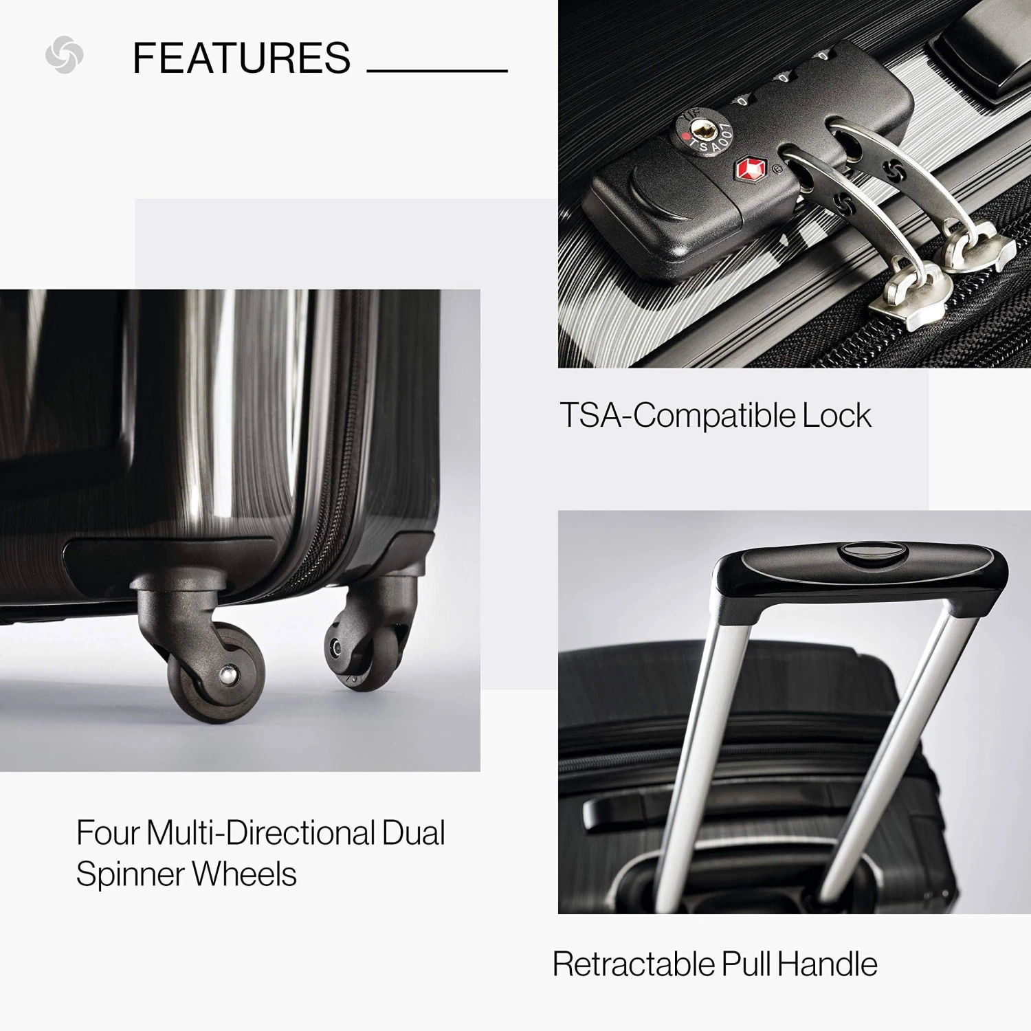 Samsonite Winfield 2 20" 4-Wheel Carry-On Luggage 13 Samsonite Winfield 2 20" 4-Wheel Carry-On Luggage - Image 11