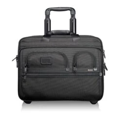 TUMI Alpha FXT Deluxe Wheeled Brief With Laptop Case